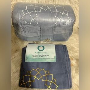 New Yoga Imperative Rectangular Bolster Pillow Restorative 26.9 x 10.2 x 5.9”